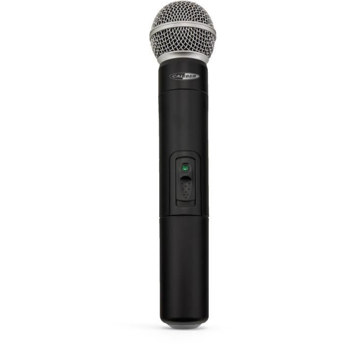 Microphone - Caliber HPA-WMIC1 - Sans fil UHF Noir