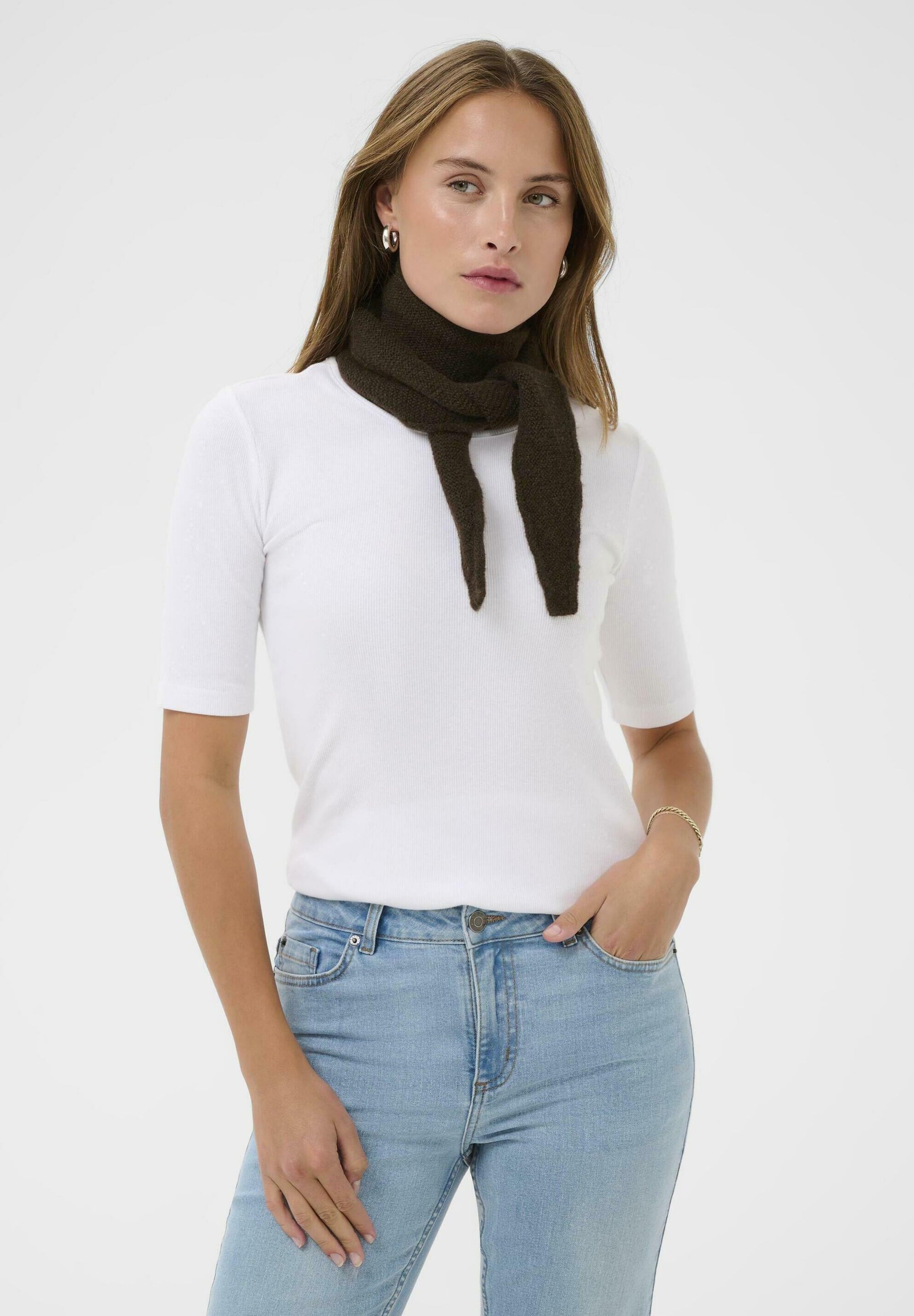 Kaffe SIV SMALL - Šála - black