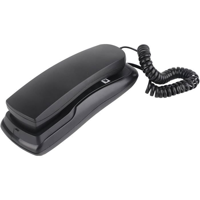 Telefone de parede com fio FEBEST - Chamadas em modo mãos-livres - Rediscagem do último número - Função Flash - Pausa