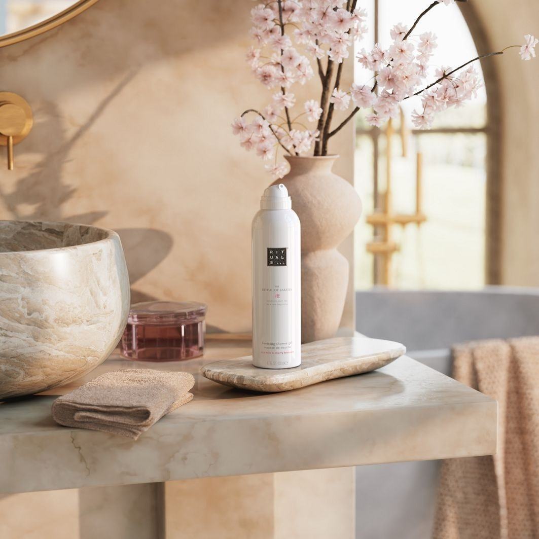 Rituals pjena za tuširanje Pjenasti gel za tuširanje Ritual of Sakura - 50 ml