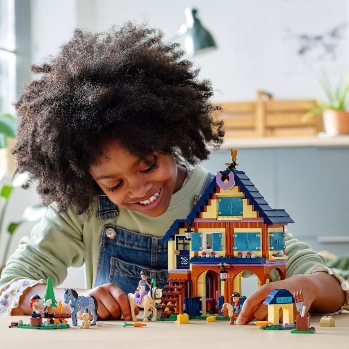 LEGO® 41683 Friends Forest Riding Center – Horse Toy with Mini-Dolls for Girls and Boys