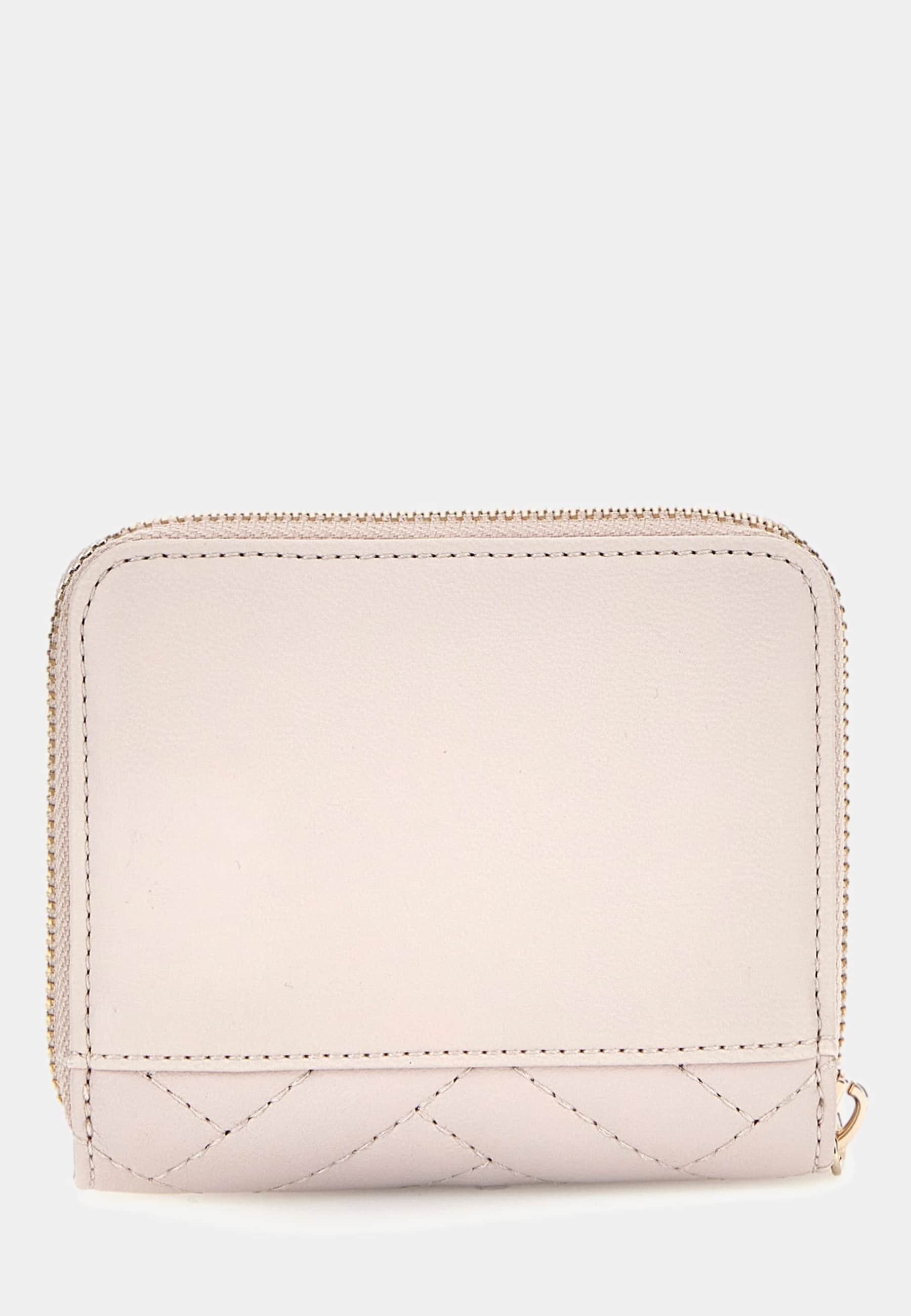 Portefeuille Guess ANNING SMALL ZIP AROUND - rose