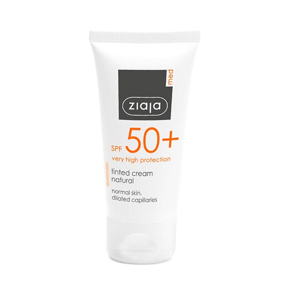 SPF 50+ Védő Arckrém Természetes Színnel | 50ML