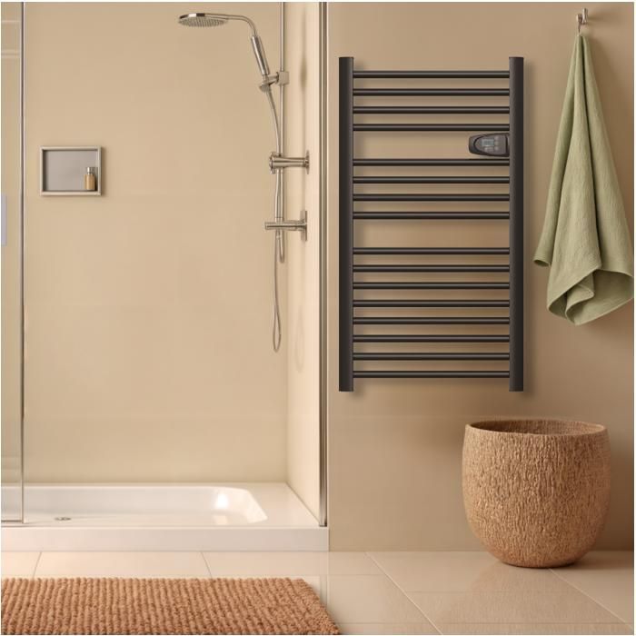 Sèche-serviette électrique sans fluide - BESTHERM - HESTIA 500W - noir