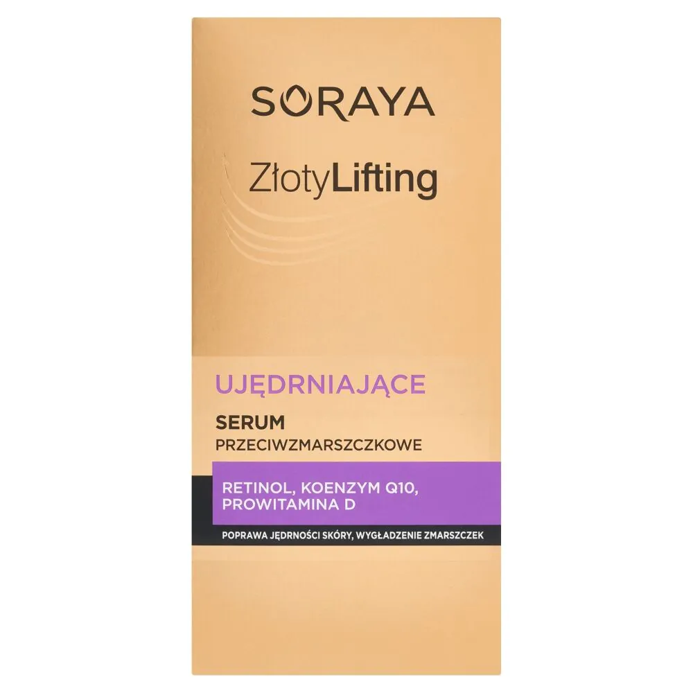 Soraya Złoty Lifting Ujędrniające serum przeciwzmarszczkowe 50+ 30ml
