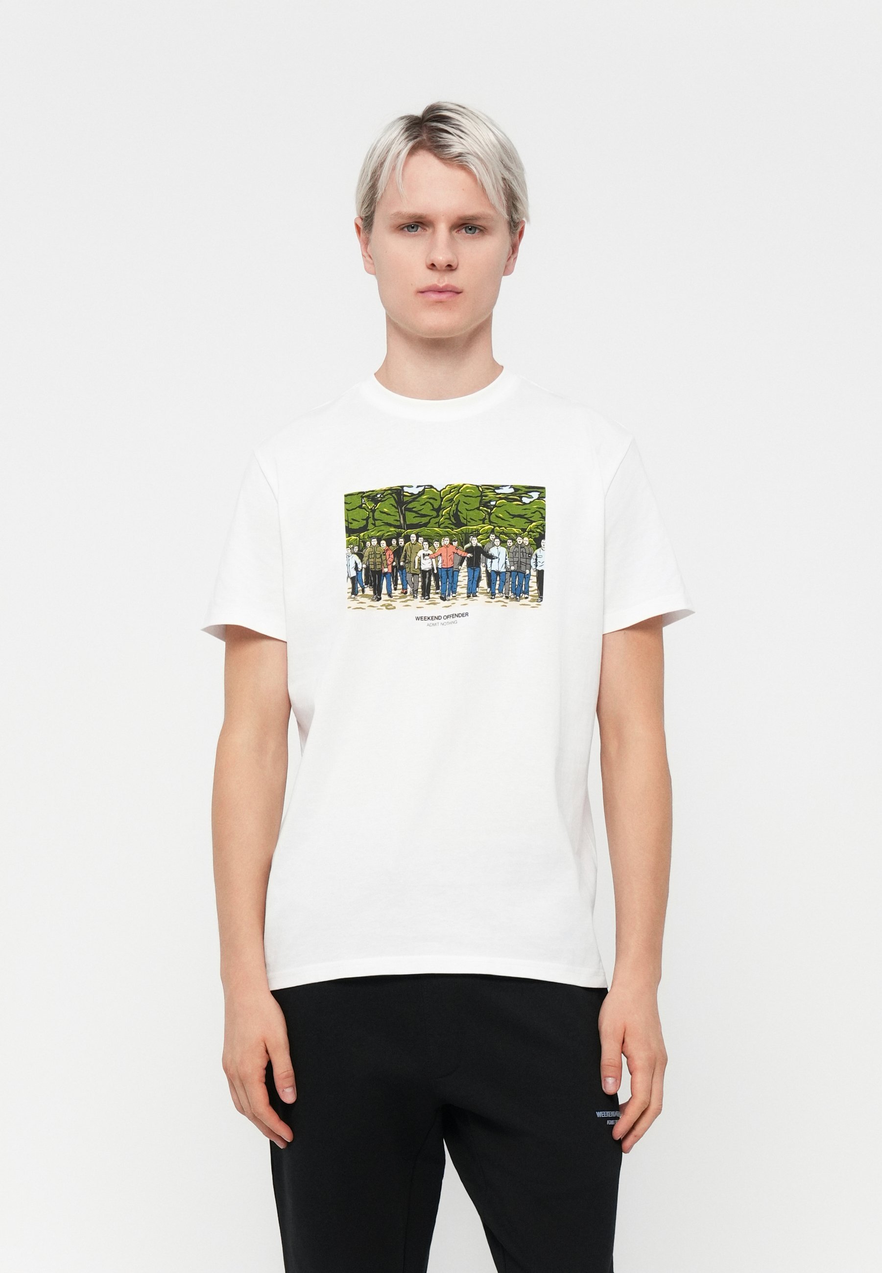 Magliette stampate Weekend Offender