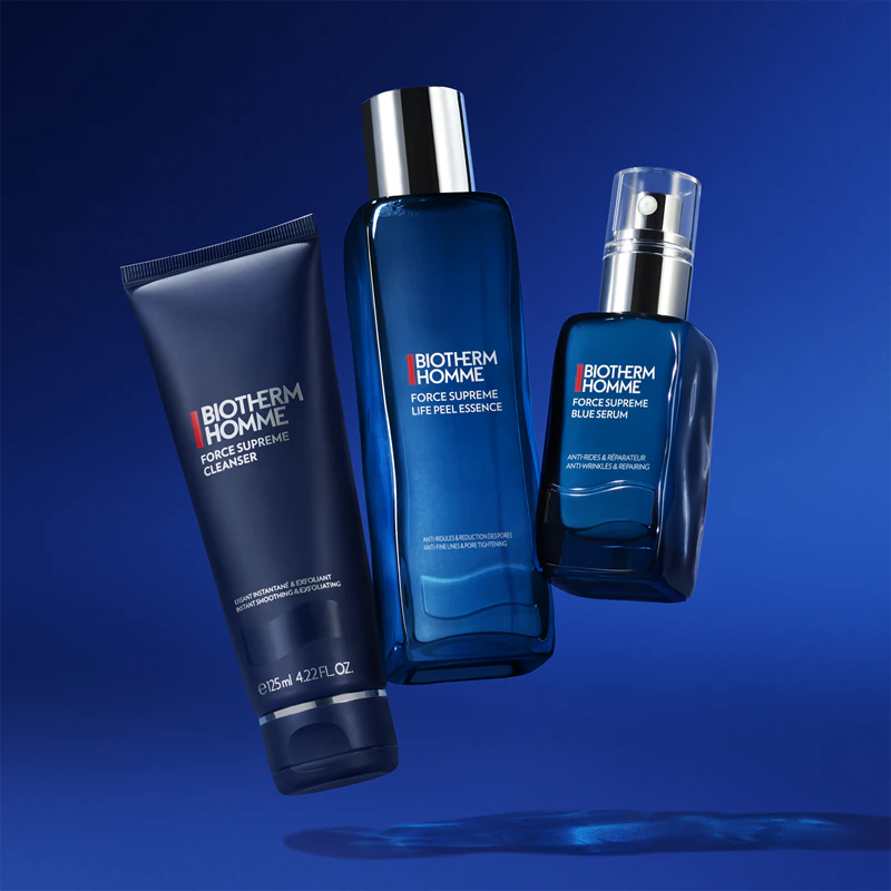 Biotherm Homme Force Supreme Gel, creme em gel antienvelhecimento.