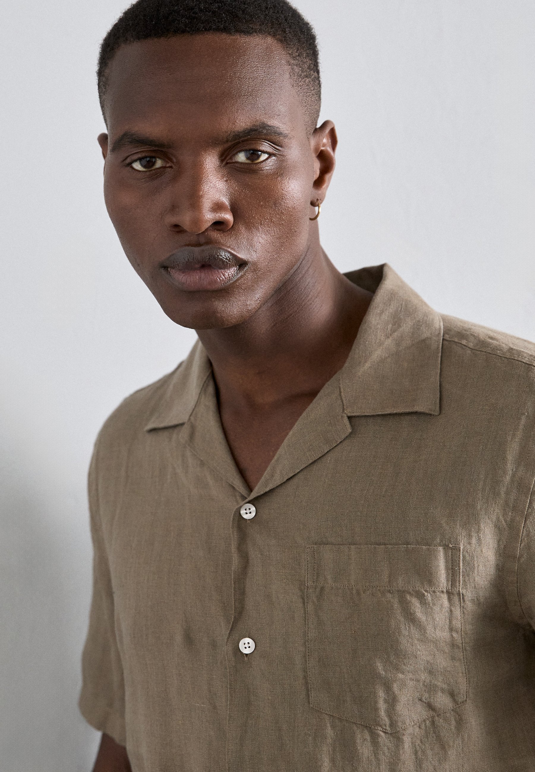 J.LINDEBERG ELIO - Overhemd - sepia tint
