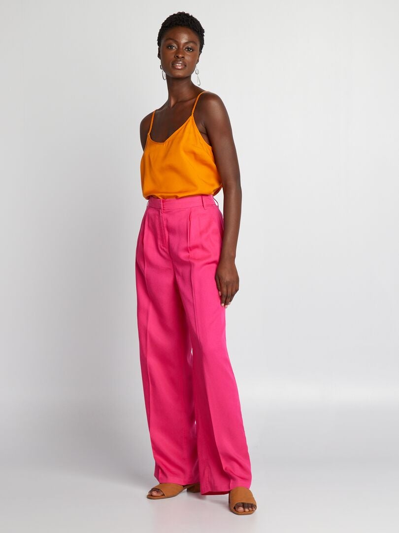 Spaghetti Strap Top - ORANJE
