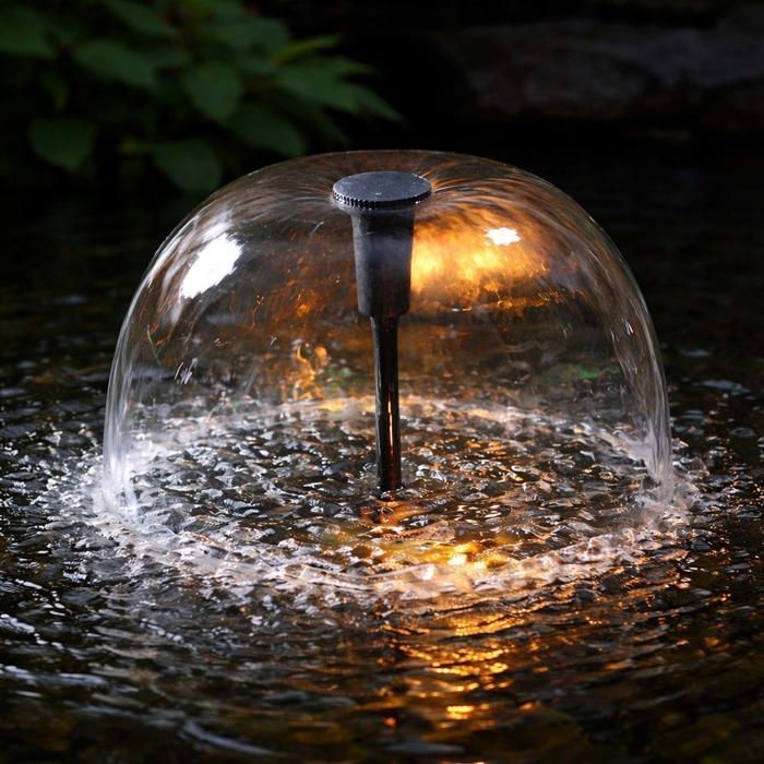 Kit de fijación SunSun 3 con 2 boquillas para fuente y accesorios - para bombas de chorro de agua para fuentes de estanque de la serie HJ, por ejemplo, HJ-1544
