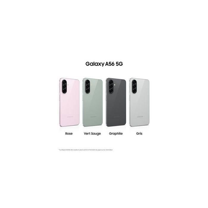 Smartphone SAMSUNG Galaxy A56 5G de 128 GB, color grafito.