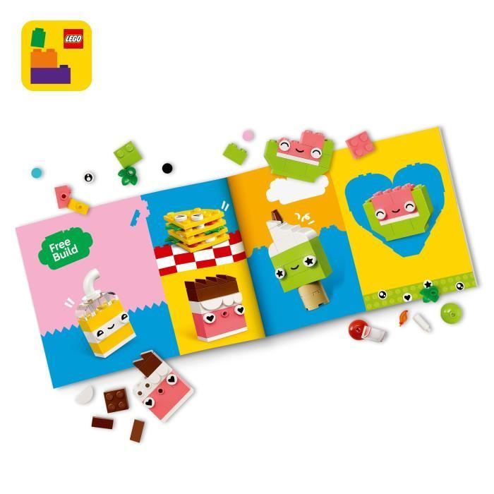 LEGO Classic 11039 Les aliments créatifs - Jouet de construction pour enfants dès 4 ans