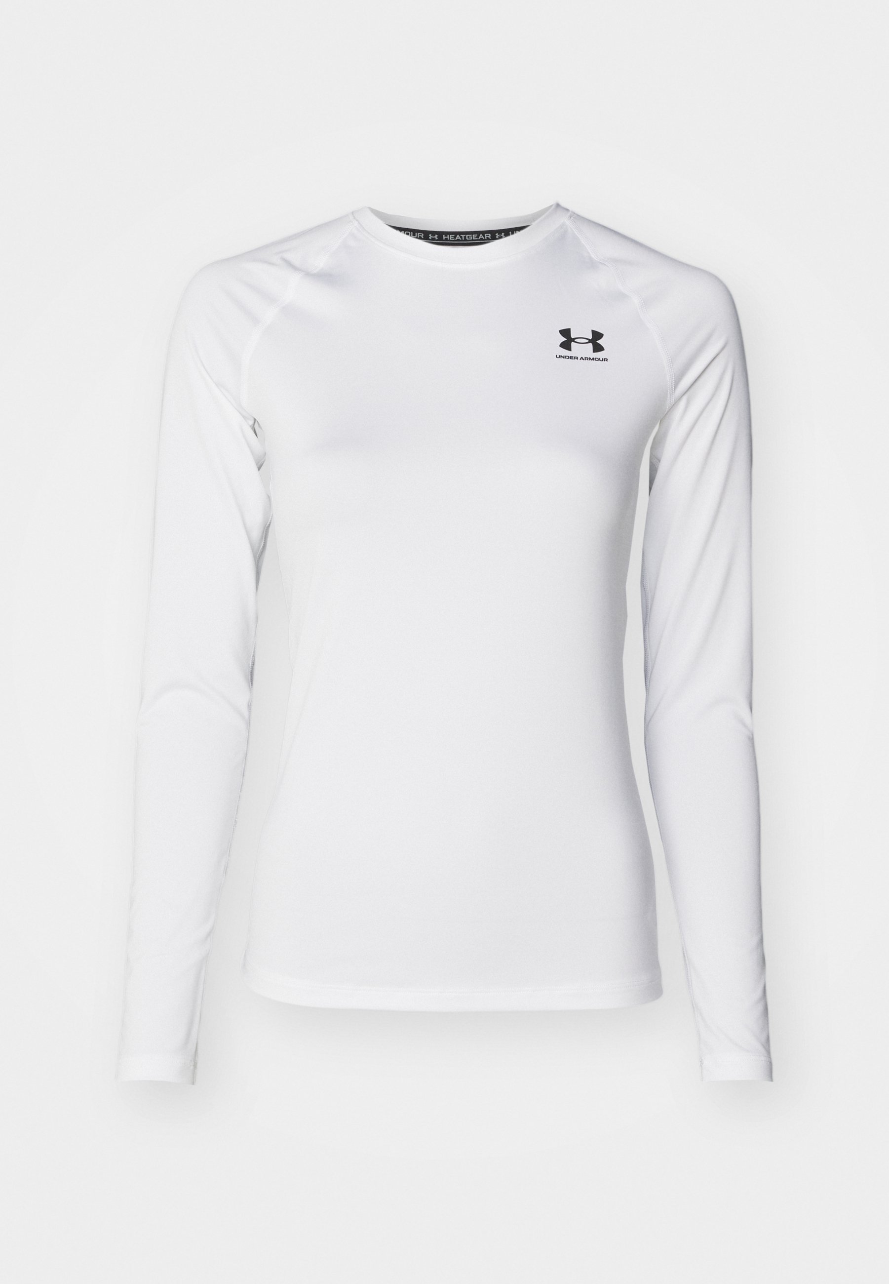 Under Armour AUTHENTICS - Top met lange mouwen - wit/zwart