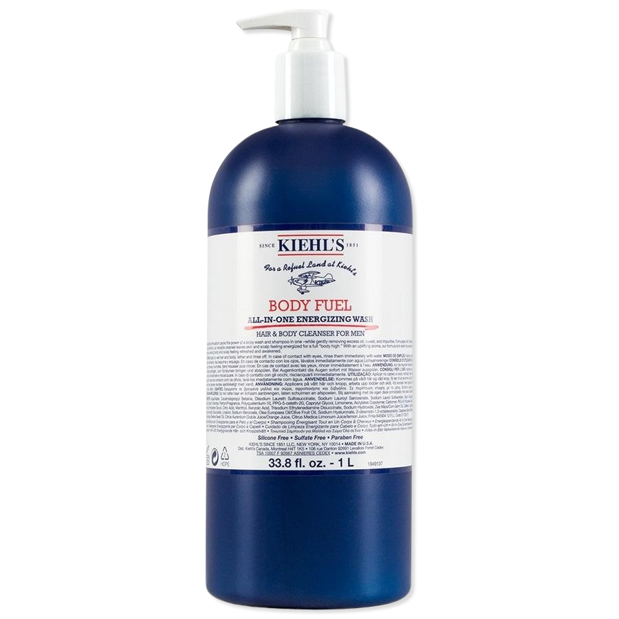 Kiehl's Body Fuel Alt-i-ett Energigivende Rensebalsam - 1000 ml