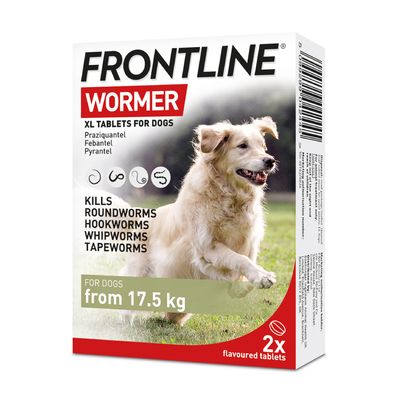Tabletas desparasitantes FRONTLINE® XL para perros