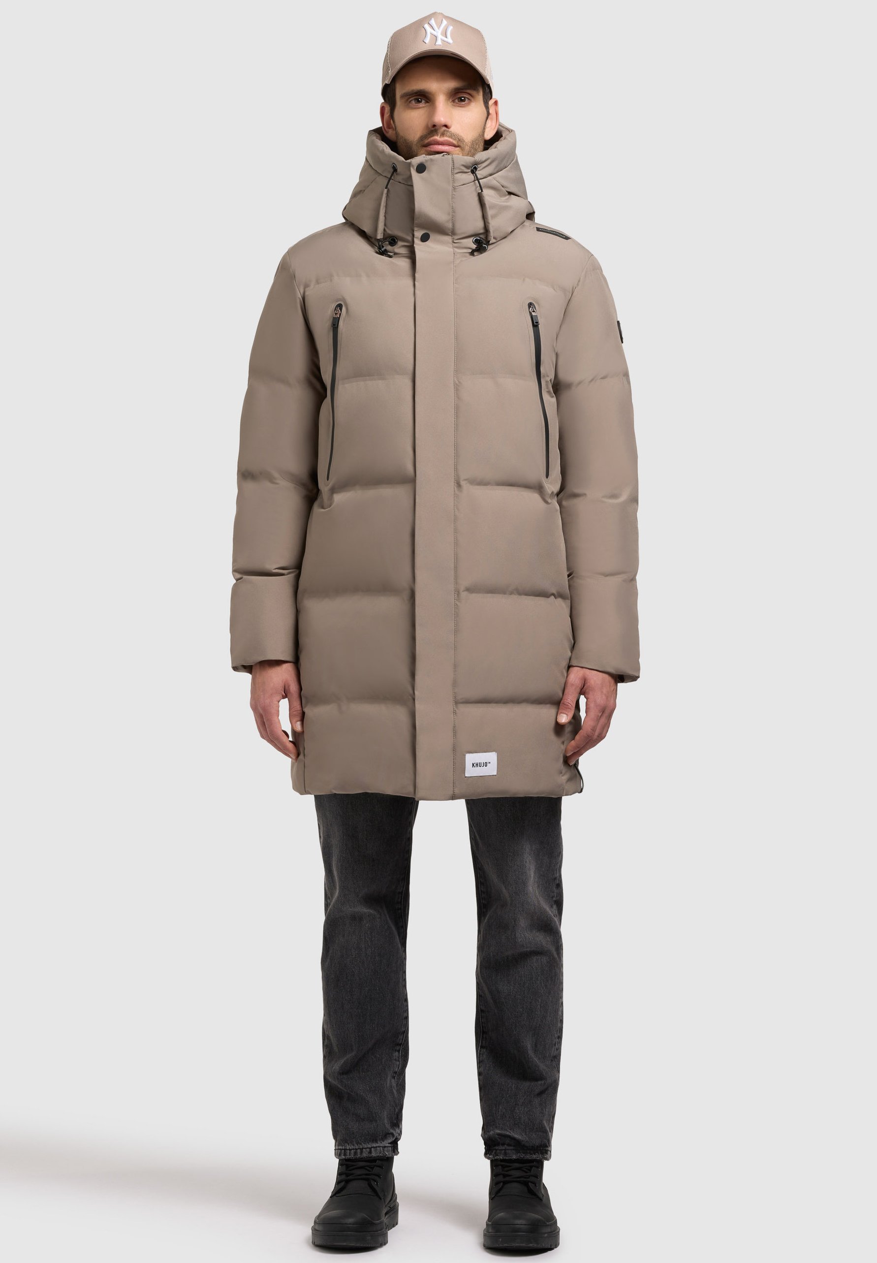 khujo MORSE - Cappotto invernale - grigio