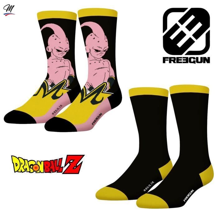 Men's 'Dragon Ball Z' Socks - FREEGUN - Pack of 2 Pairs - Pink