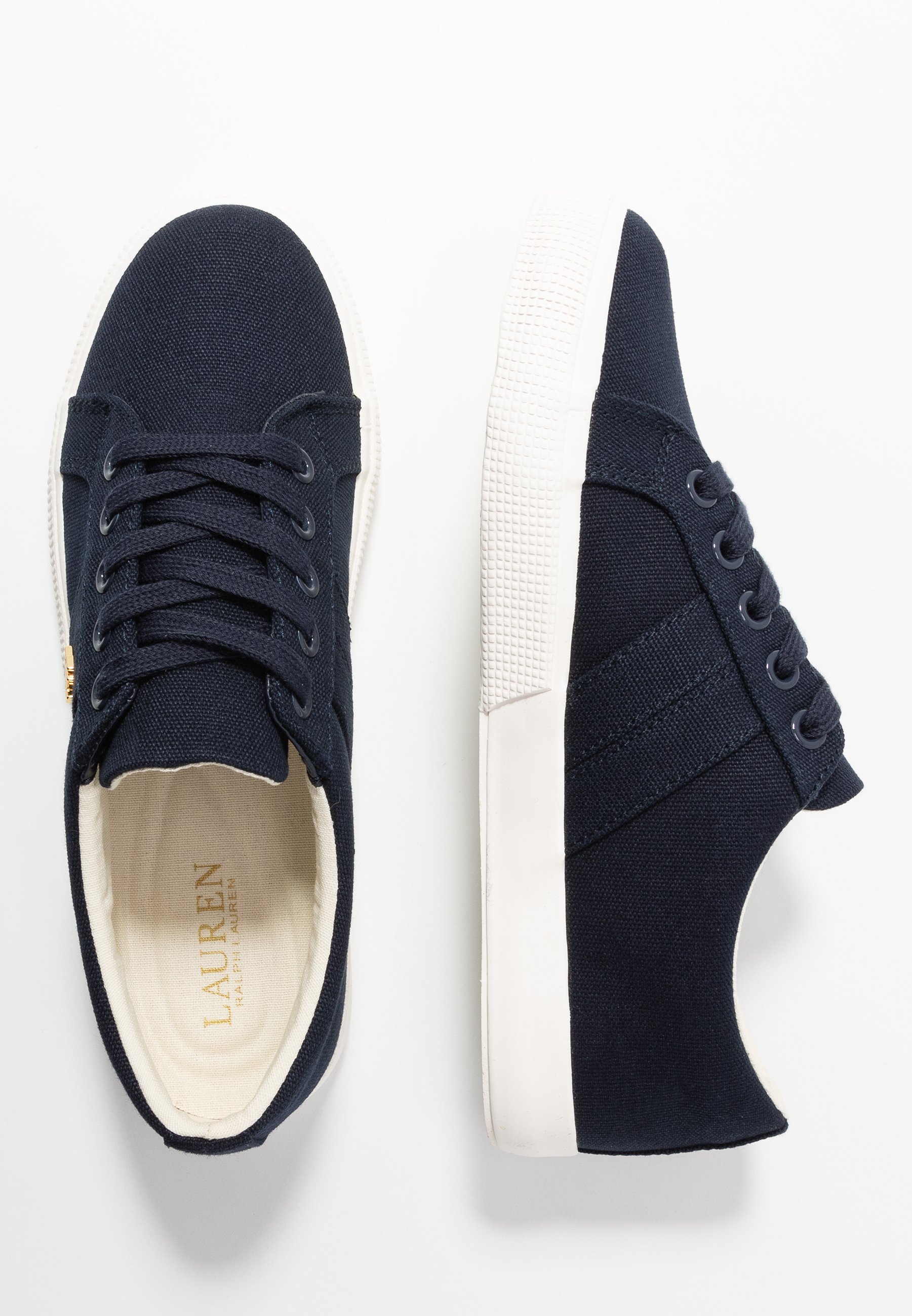 LAUREN RALPH LAUREN JANSON II CANVAS SNEAKER - Tenisky - navy