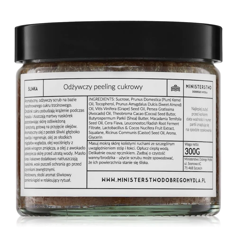 Ministerstwo Dobrego Mydła Śliwka Peeling do ciała