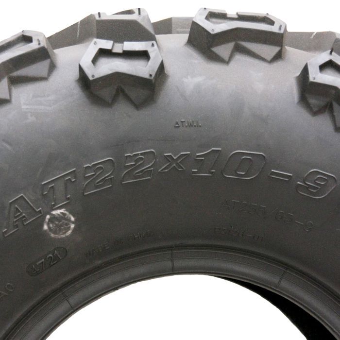 Quad-Reifen – Wanda – P3128 – 22x10.00-9 – 6-lagig – Straße – 4er-Set