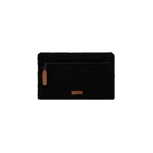 Cabaia Mittlere Vordertasche, robuste schwarze Tasche