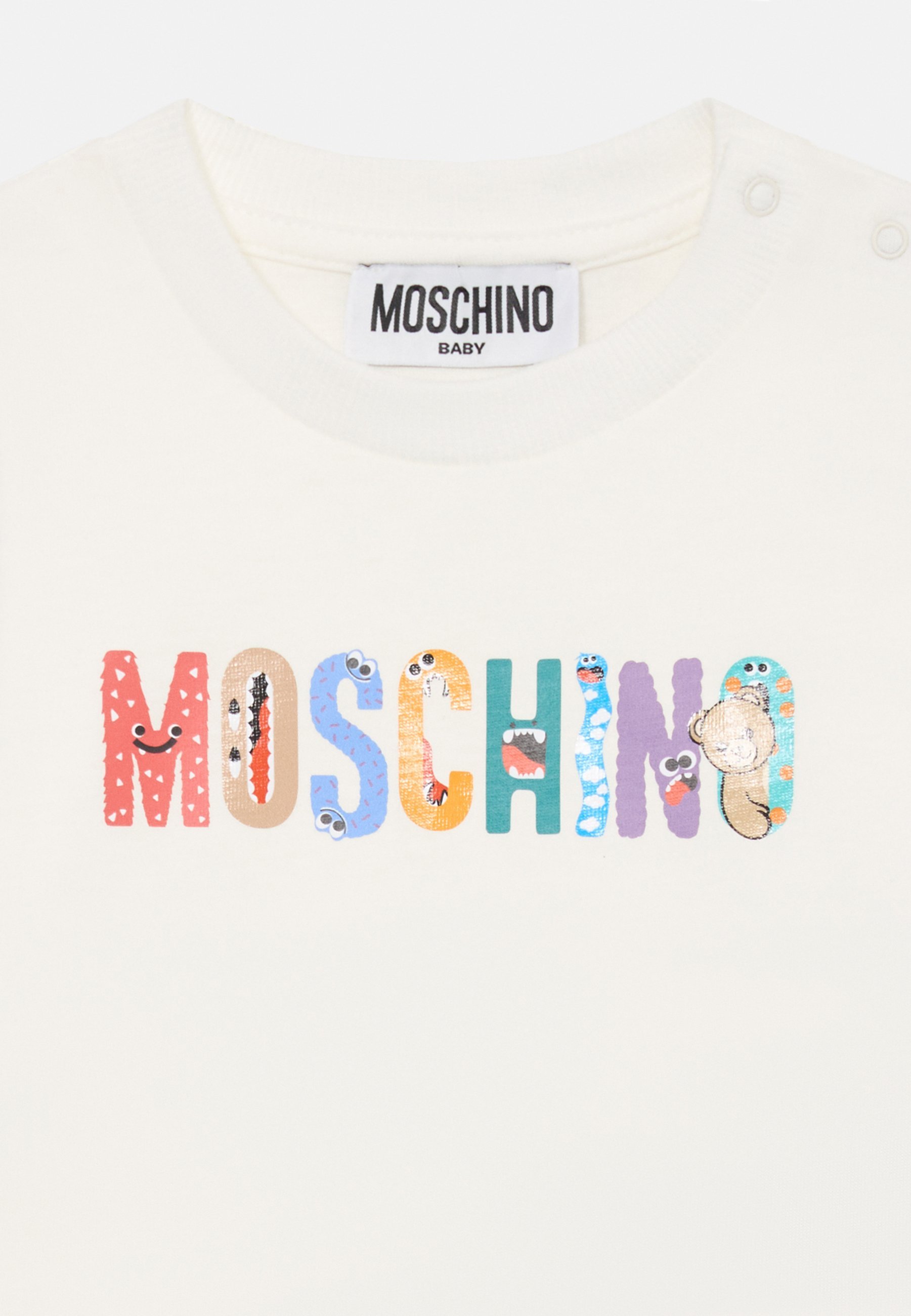 MOSCHINO BABY UNISEX - Maglia a maniche lunghe - nuvola