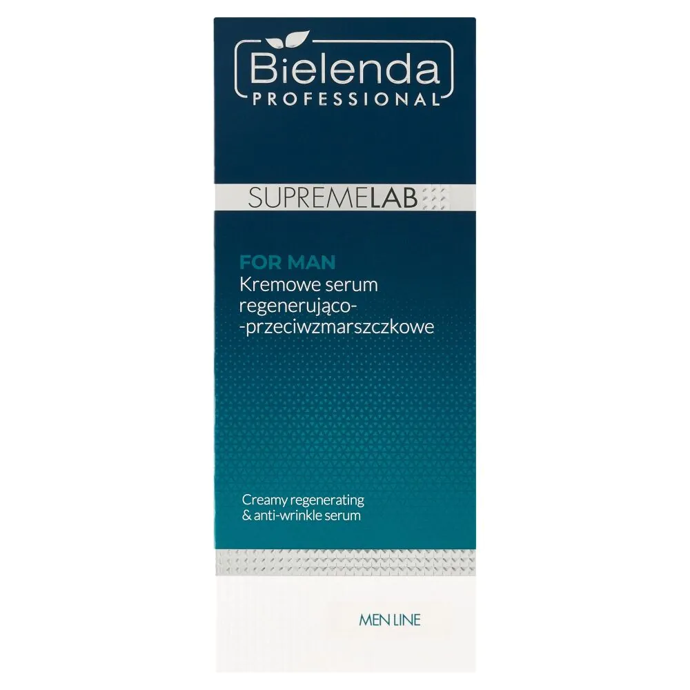 Bielenda Professional Supremelab Men Line Kremowe serum regenerująco-przeciwzmarszczkowe