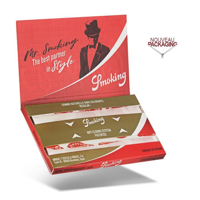 REGULAR SMOKING GOLD rolling papers (pack of 25)