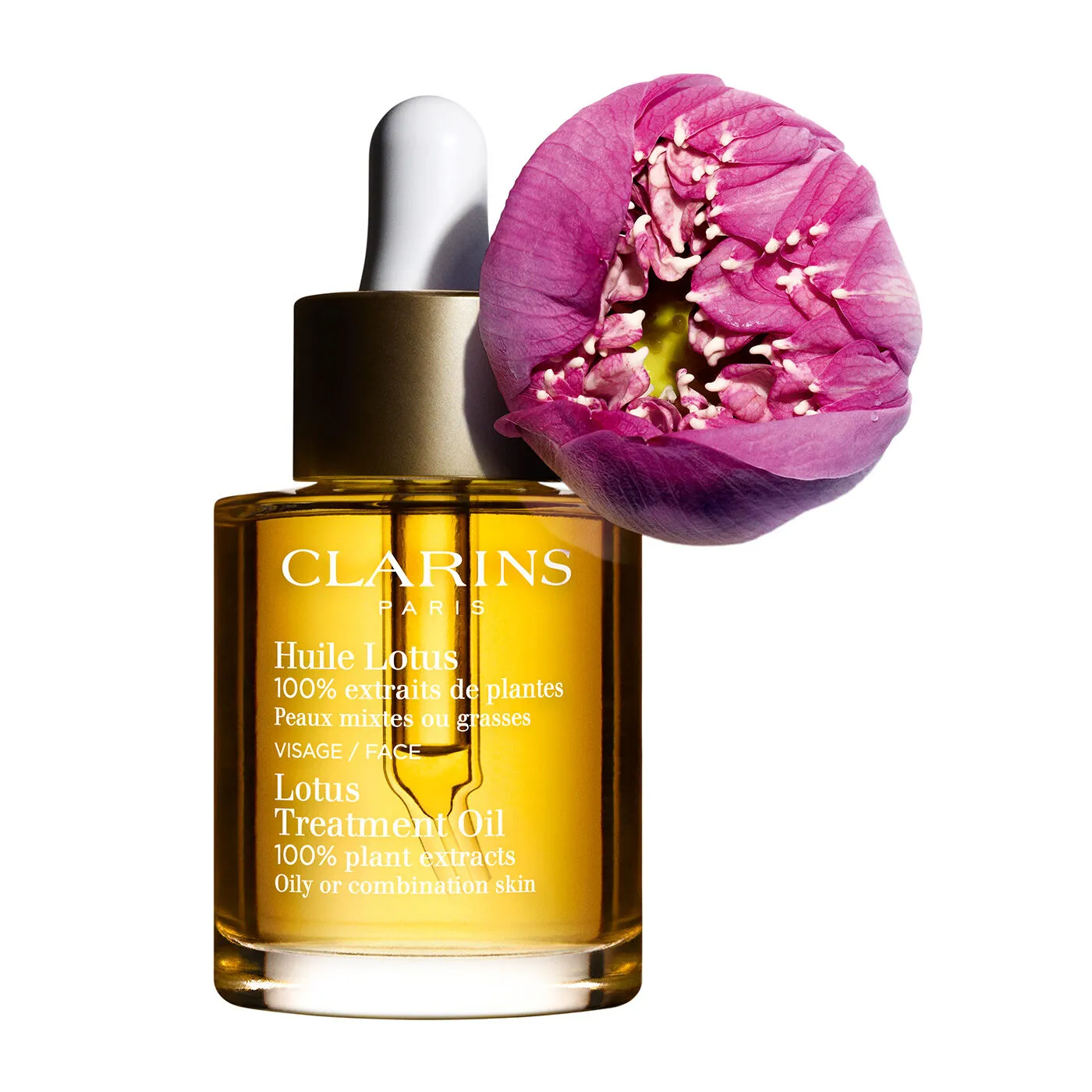 Clarins Olejek do twarzy Lotus