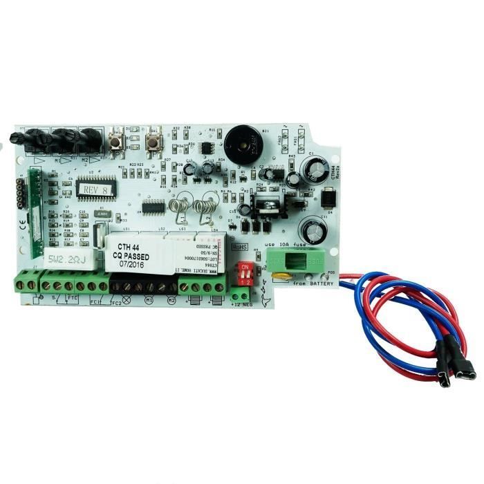 Carte électronique - Ducati - CTH44 - Ouvre-portail battant - Énergie solaire 12V - Autonome
