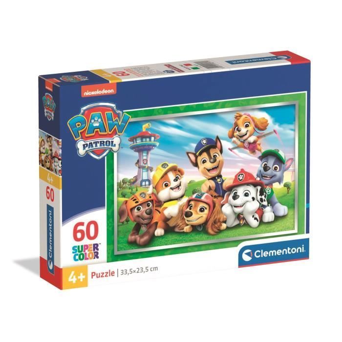 CLEMENTONI - 60 pieces - Paw Patrol