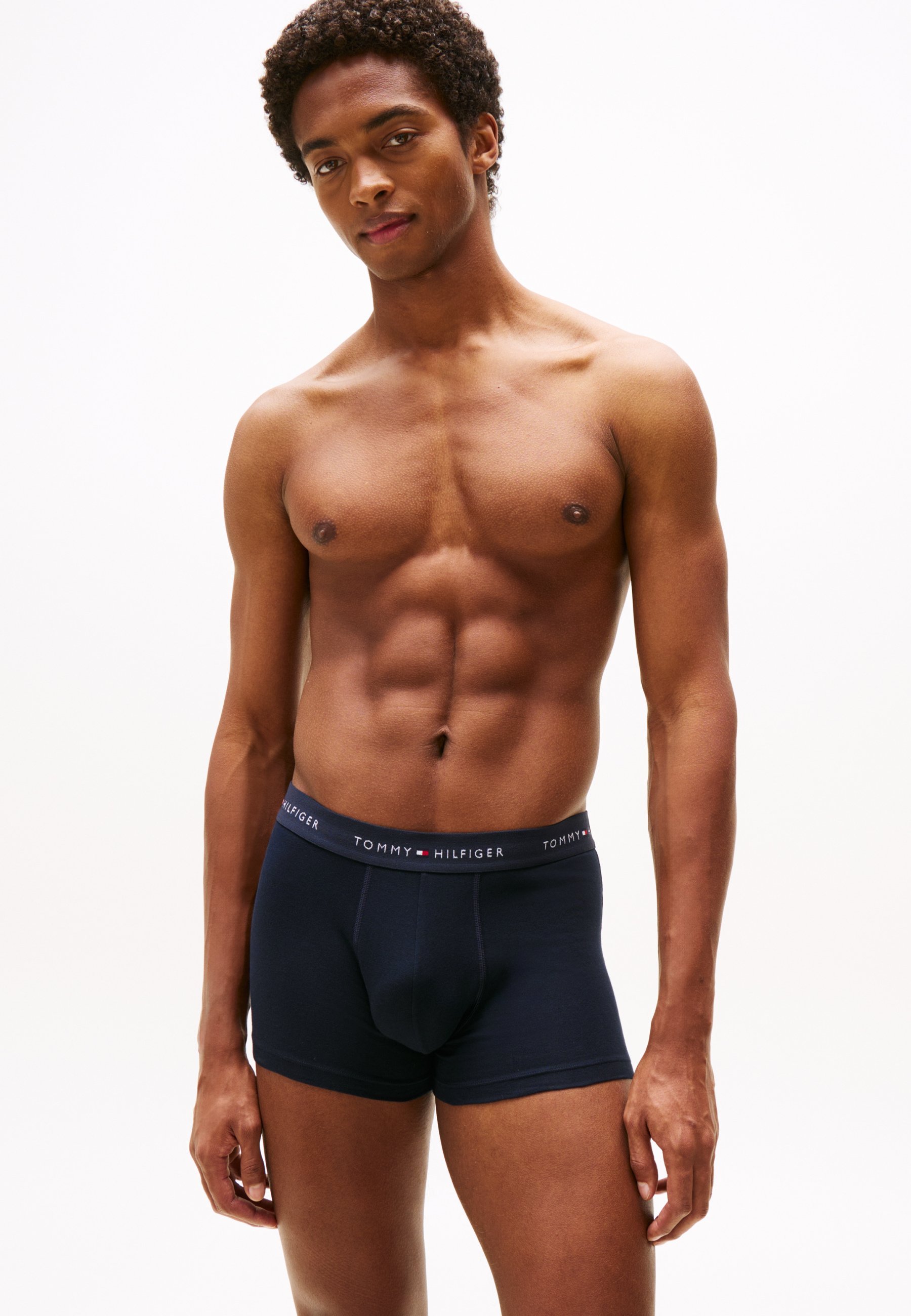 Tommy Hilfiger SIGNATURE TRUNK 3-PACK - Boxershorts - primair rood/wit/woestijnblauw