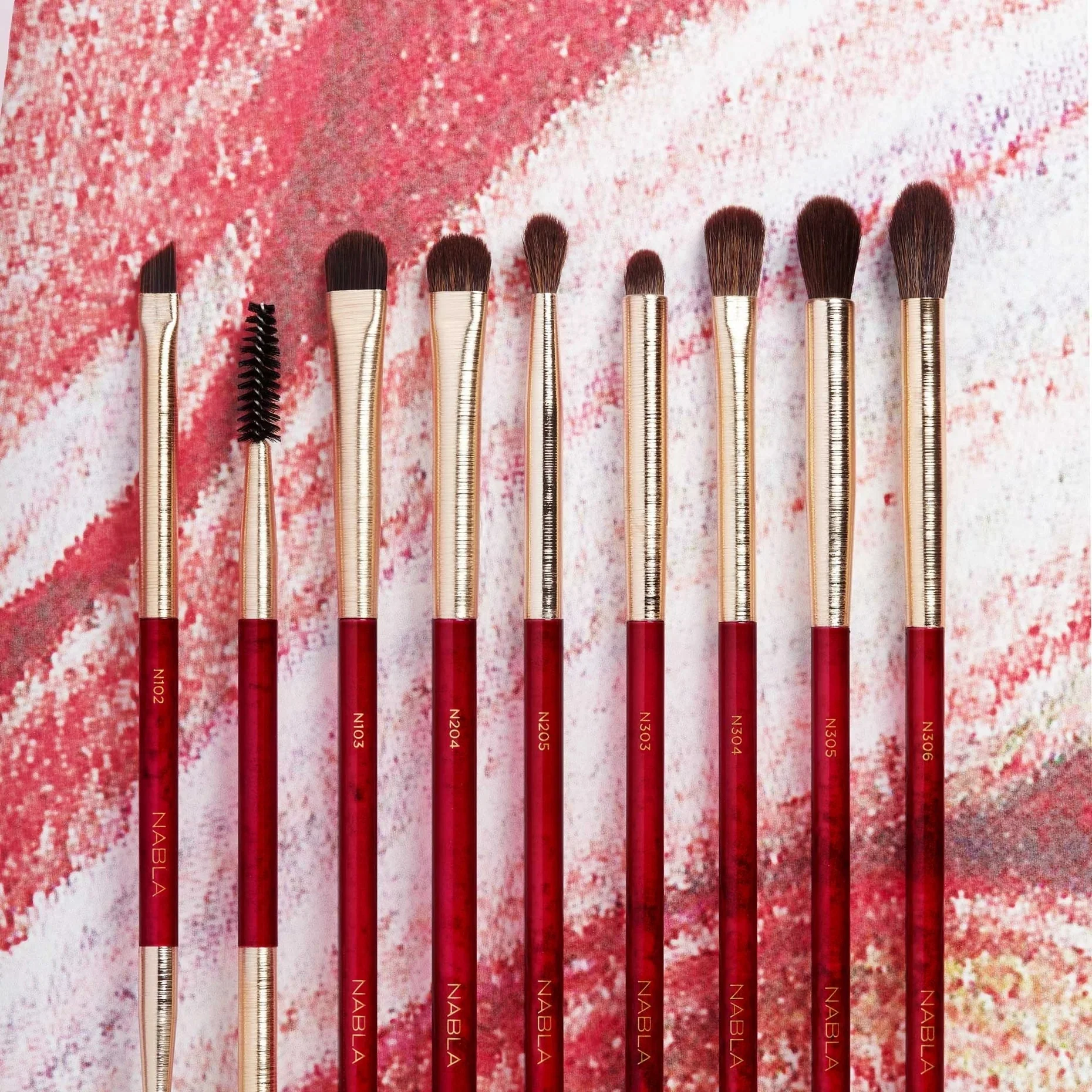 Accessori Ruby Complete Eye Brush Set - Pennello Make-Up, Pennelli