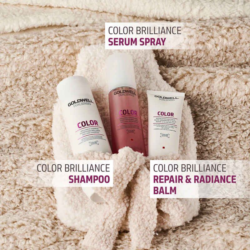 Kit de presente Goldwell Dualsenses Color para cabelos com coloração.