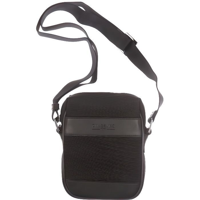 Bolsos y bandoleras CHABRAND - Lona con ribete de piel de vacuno - Negro - Cierre de cremallera