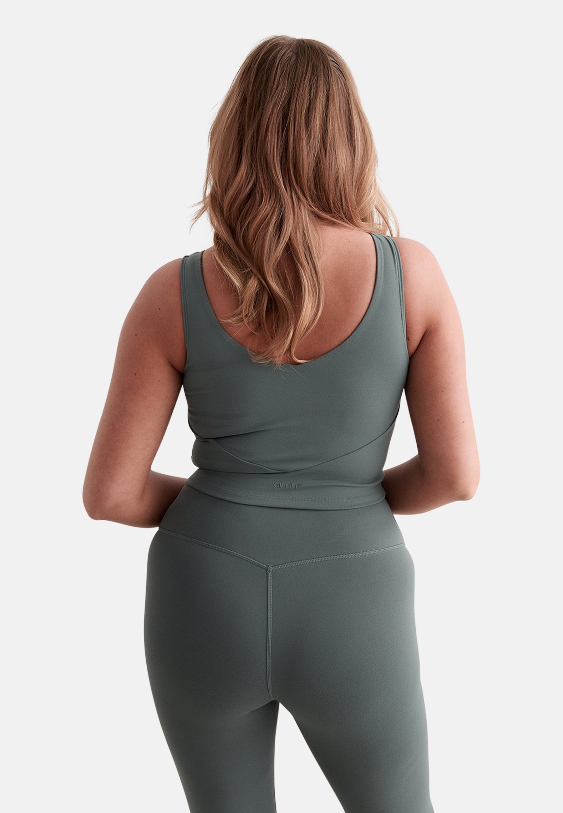 aim'n® SENSE BRALETTE – Sport-BH mit leichtem Halt – Salbei