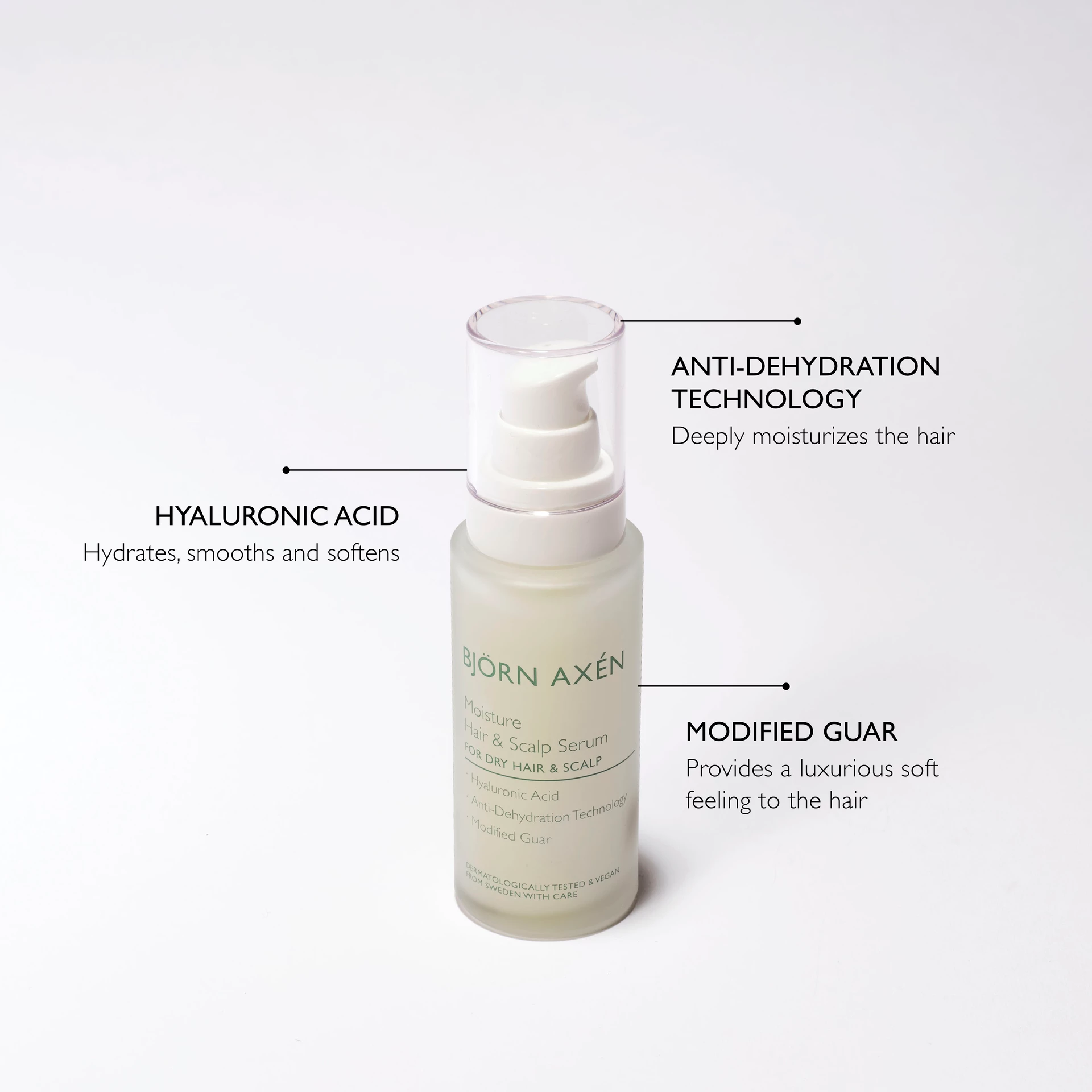 Sérum Hidratante para Cabelo e Couro Cabeludo 60 ml - Björn Axén