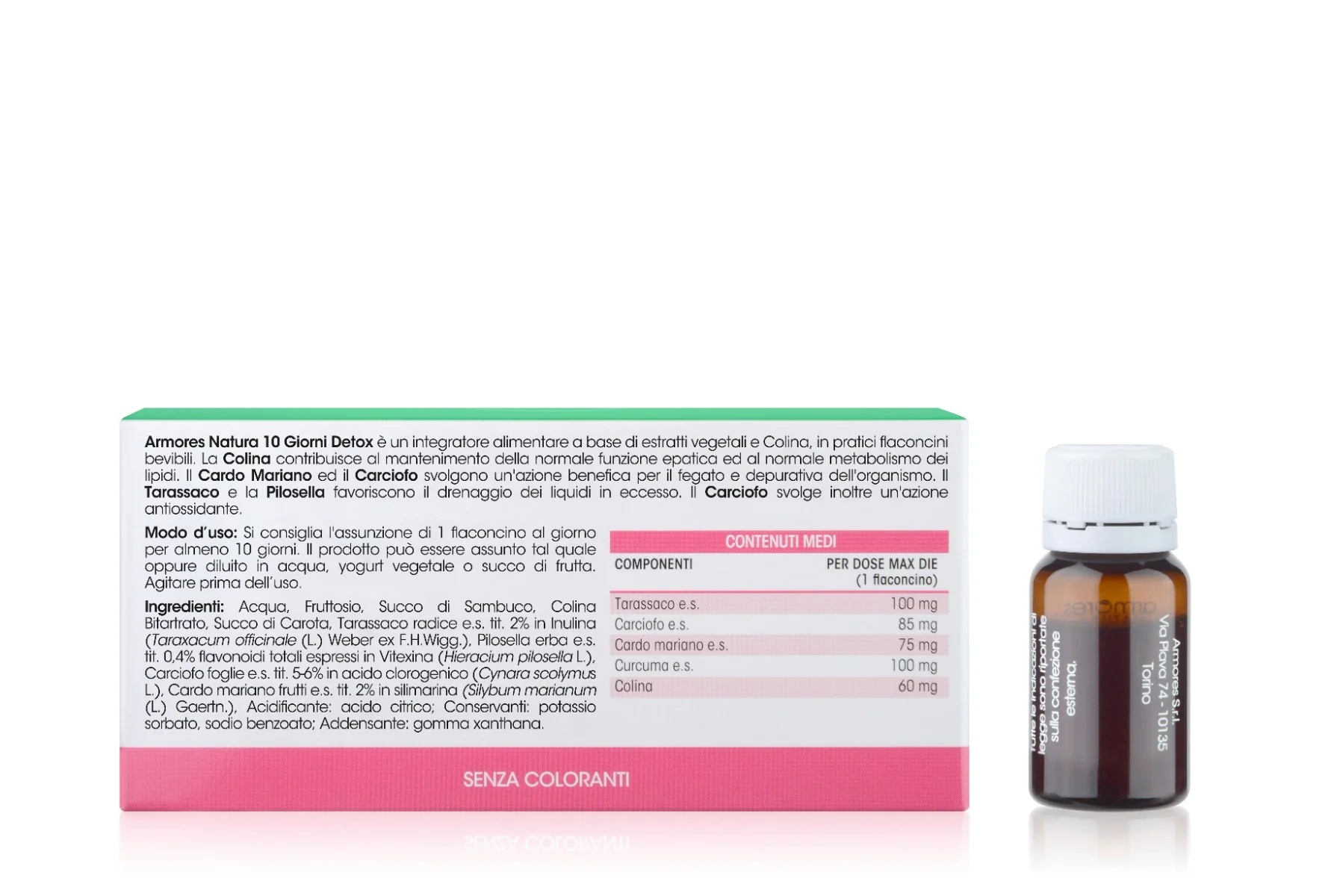 ARMORES NATURA Armores Natura 10-daagse detoxkuur 100 ml Veganistische samenstelling