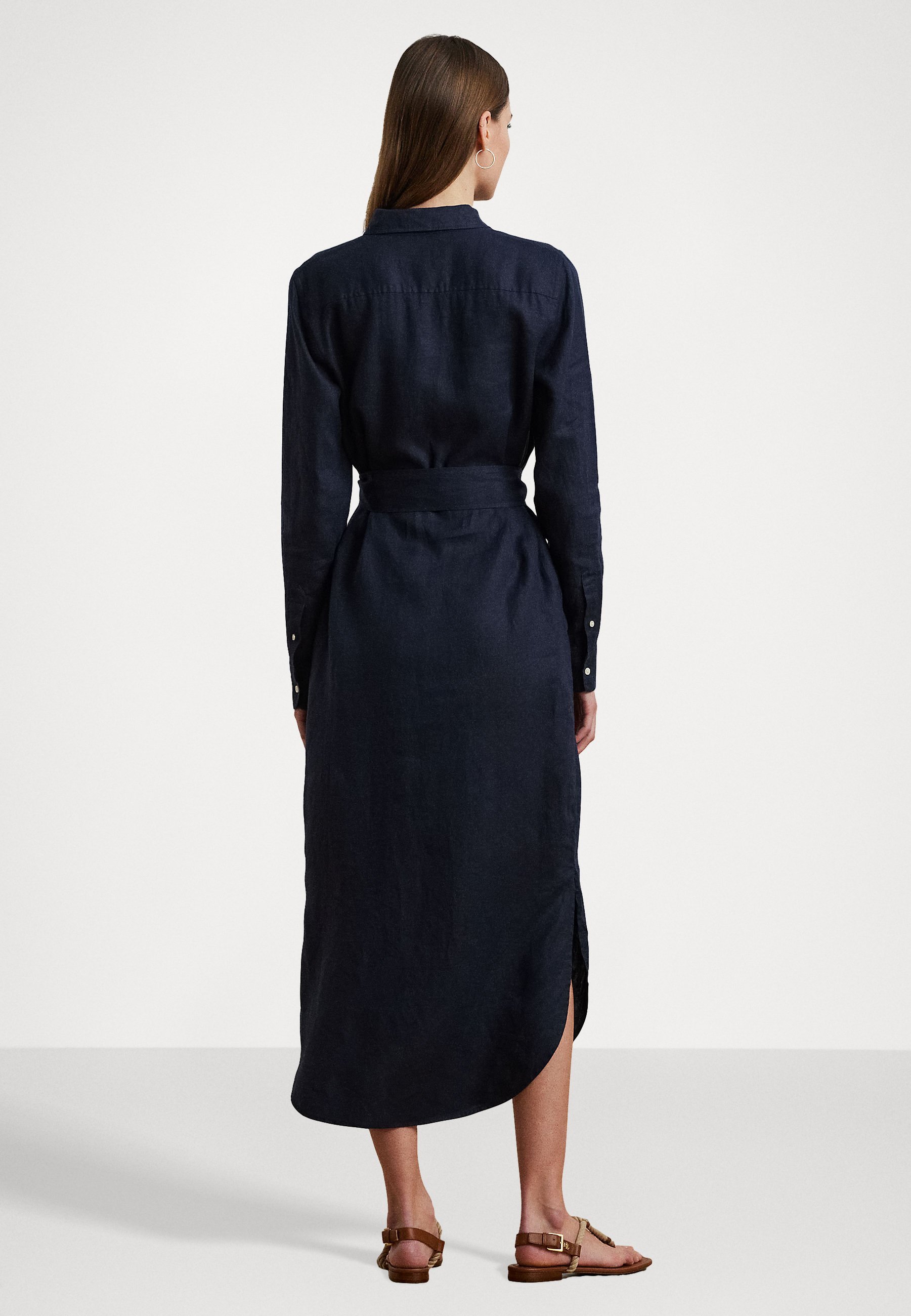 Abito da giorno a maniche lunghe Shadny di Lauren Ralph Lauren - Abito a camicia - blu navy