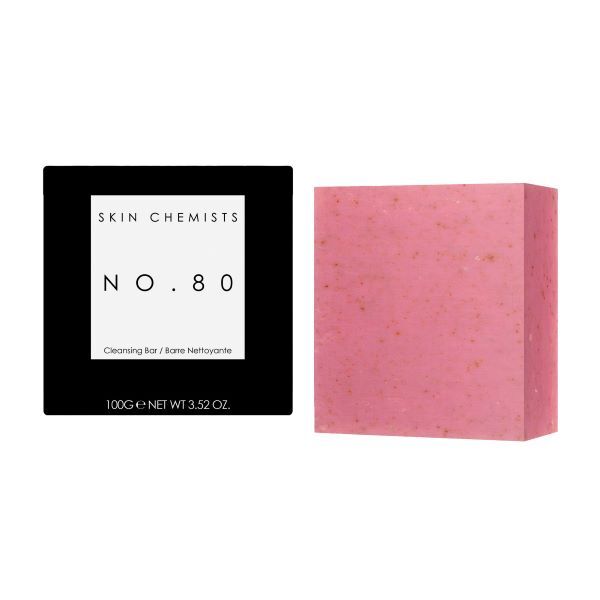 Sapone detergente viso alla rosa skinChemists n. 80, 100 g
