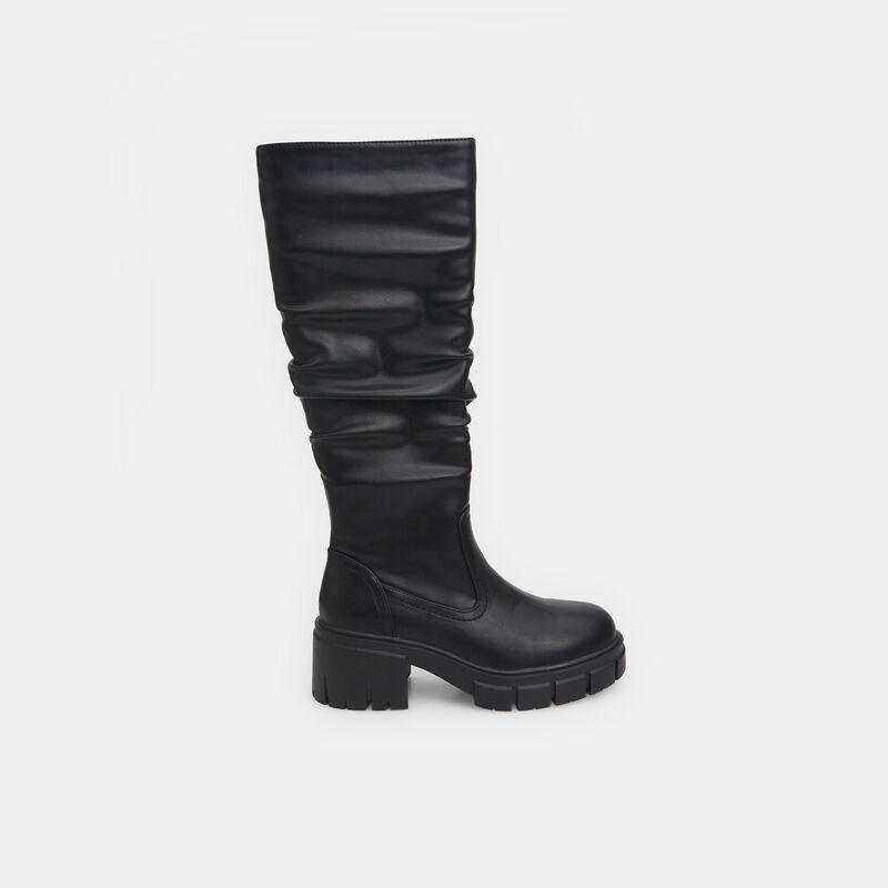 Buty damskie z podeszwą gąsienicową