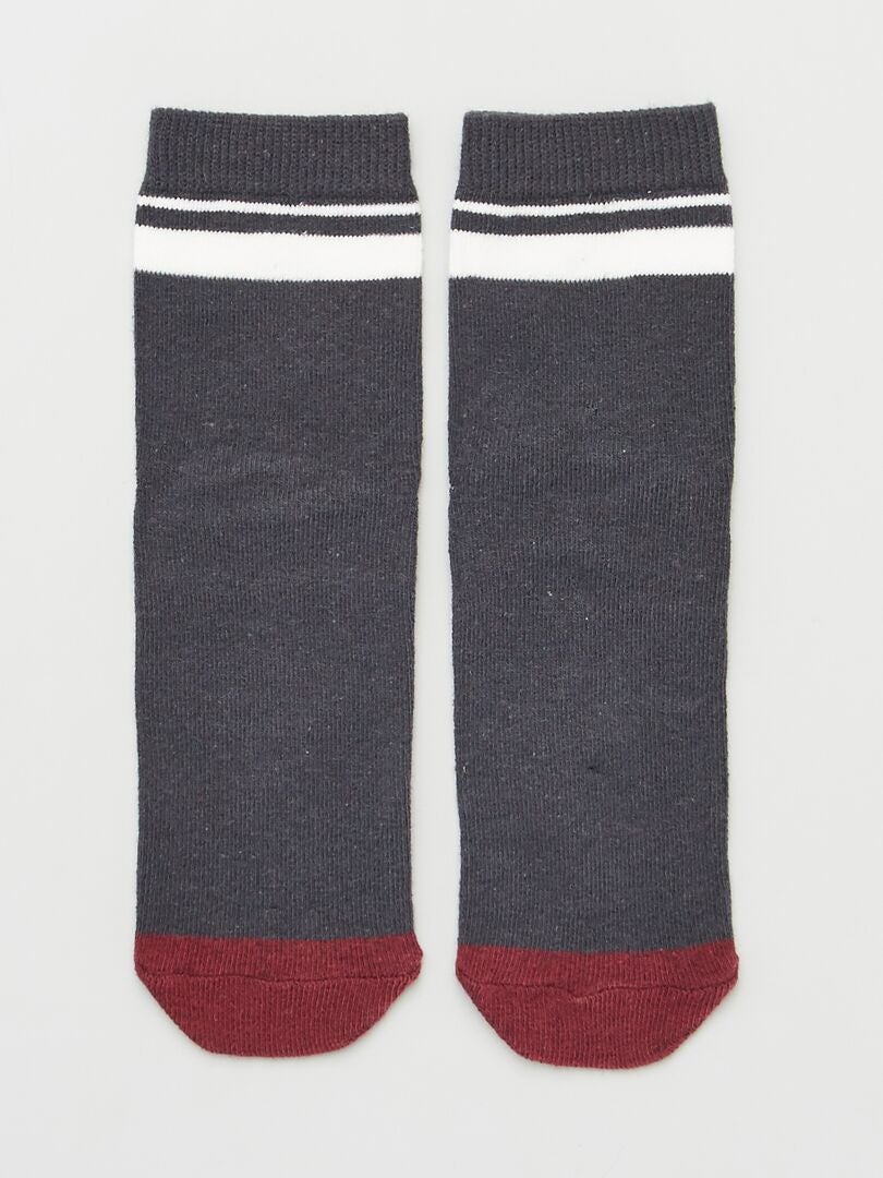 Set van 5 paar sportsokken - ROOD