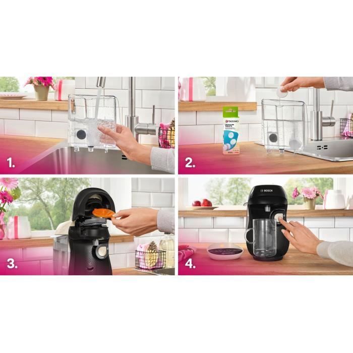Multi-beverage coffee machine - BOSCH - TASSIMO - T10 Happy Vanilla - 1400 W