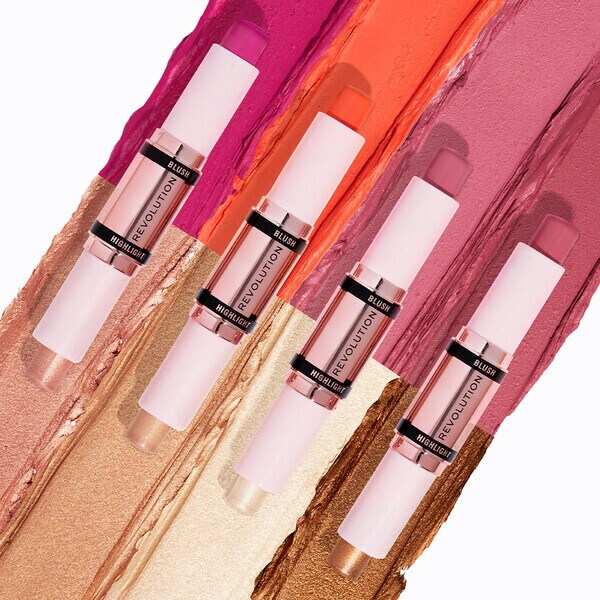 „Revolution“ skaistalai ir paryškinimo pieštukas „Coral Dew“