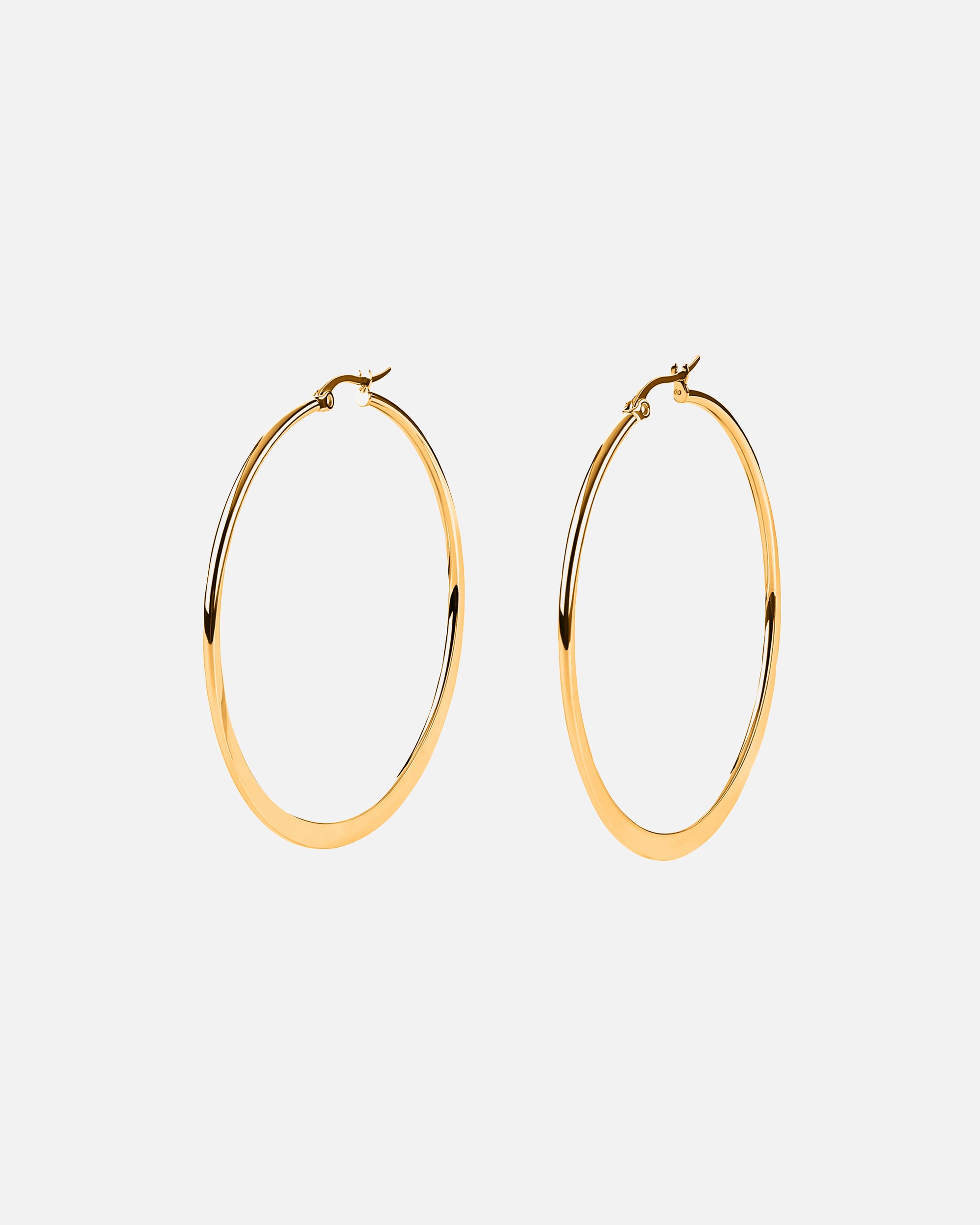Heideman Boucles d'oreilles créoles couleur or