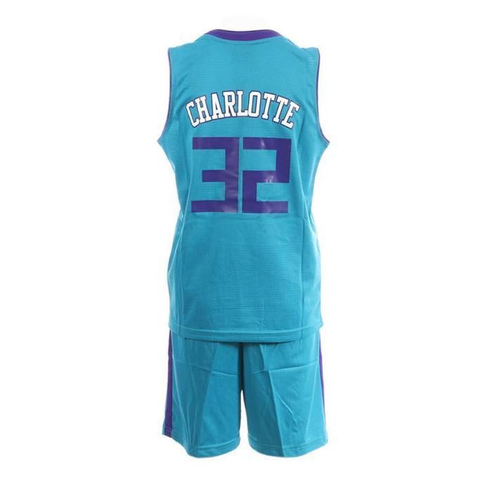 Charlotte Ensemble de basket Bleu/Blanc Enfant Sport Zone