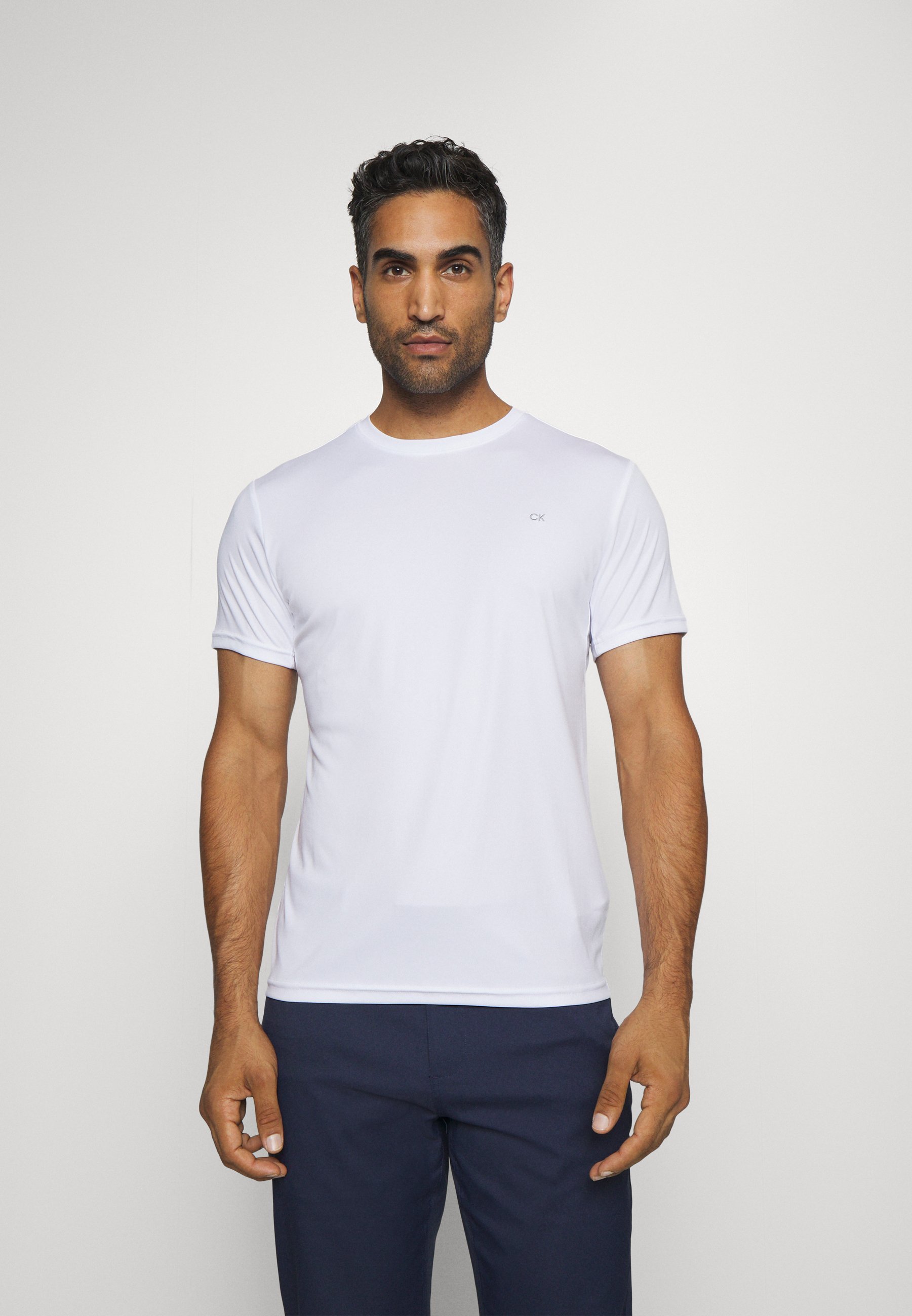 Calvin Klein Golf TEE CLASSIC 2-PACK - Sport T-shirt - zwart/wit