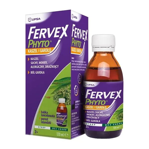 Fervex Phyto Kaszel i Gardło Syrop