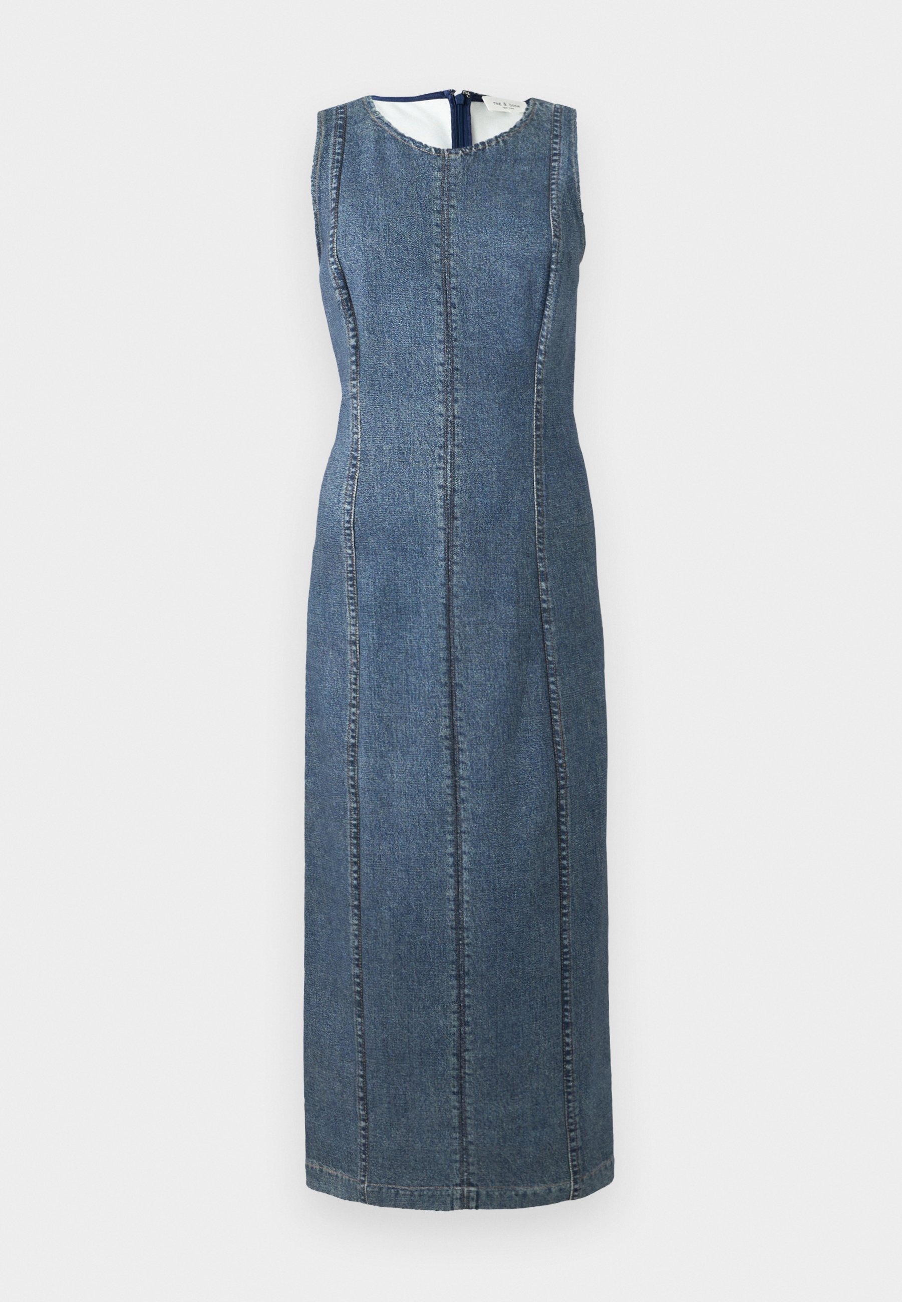 Robe midi rag & bone MIRAMAR PONTE OLIVIA - Robe de jour - bleue