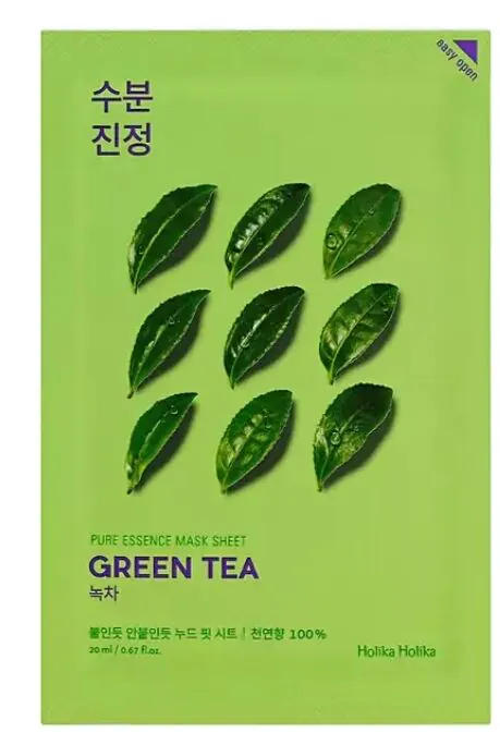 Holika Holika Pure Essence Mask Sheet green Tea Maska do twarzy